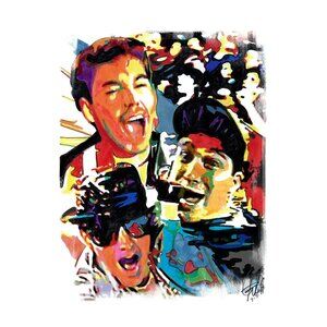 Beastie Boys Hip Hop Rap Rock Music Poster Print Wall Art 13x19